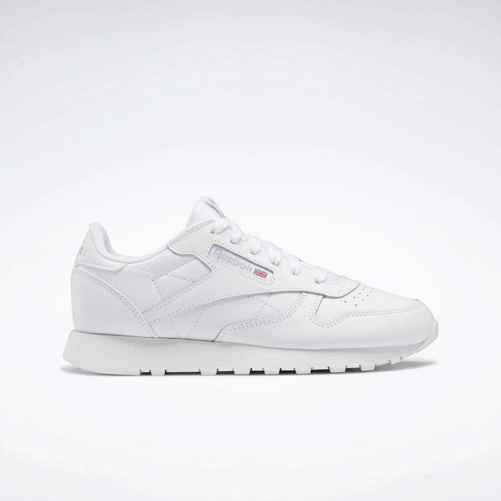 Big Kid's Reebok Classic Leather "Triple White"