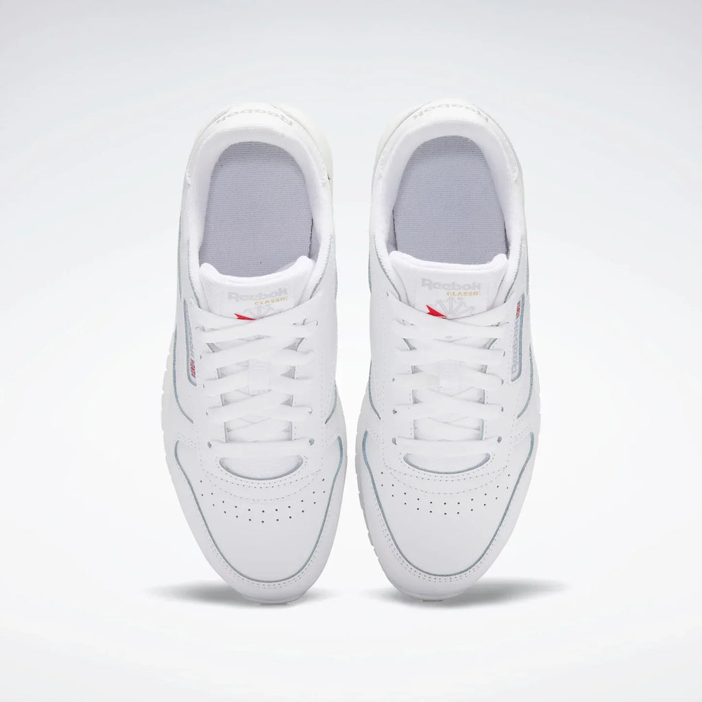 Big Kid's Reebok Classic Leather "Triple White"