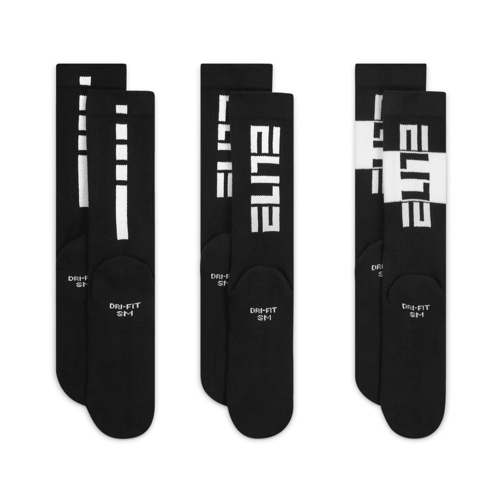 Unisex Nike Elite Crew Kids Socks