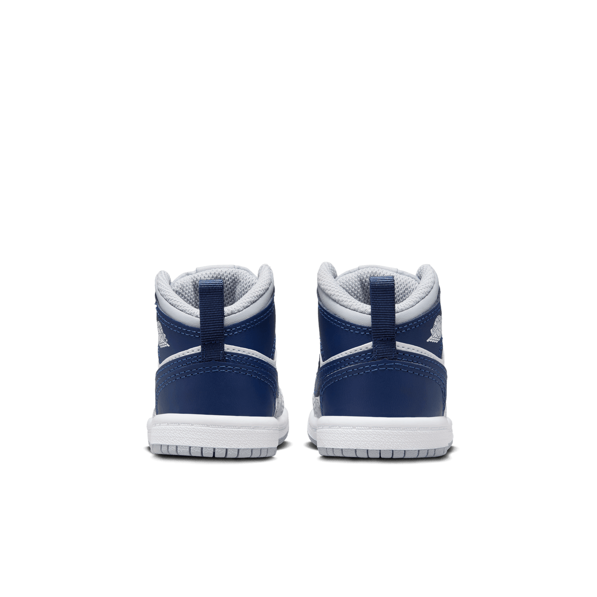 Baby/Toddler Jordan 1 Mid "Wolf Grey Midnight Navy"