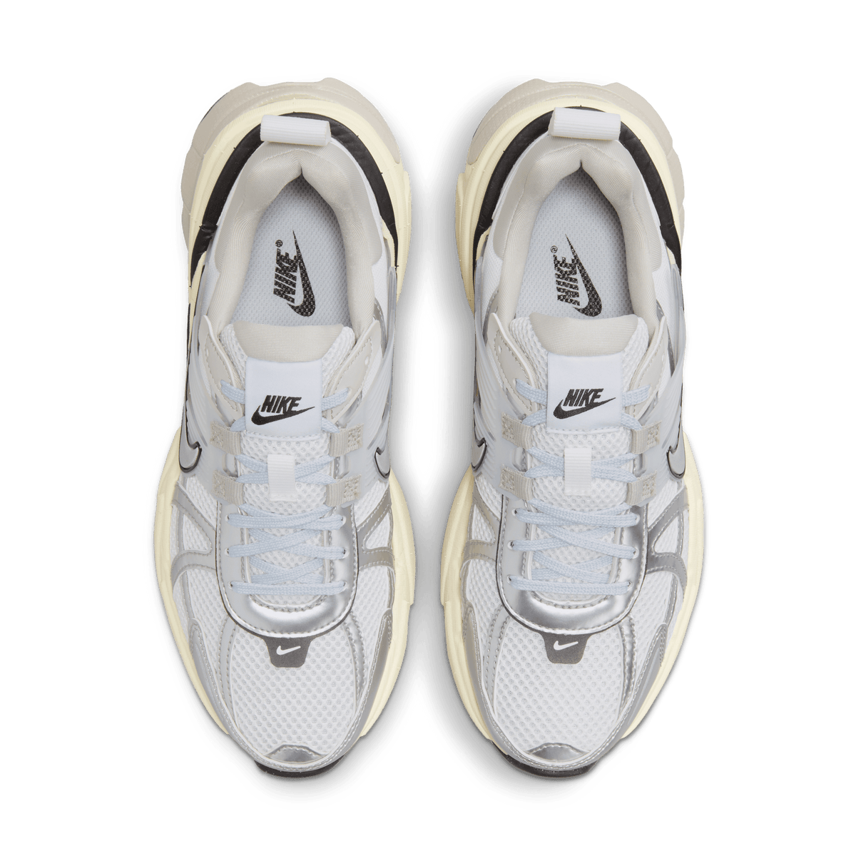 Women's Nike V2K Run "Summit White Metallic Silver "