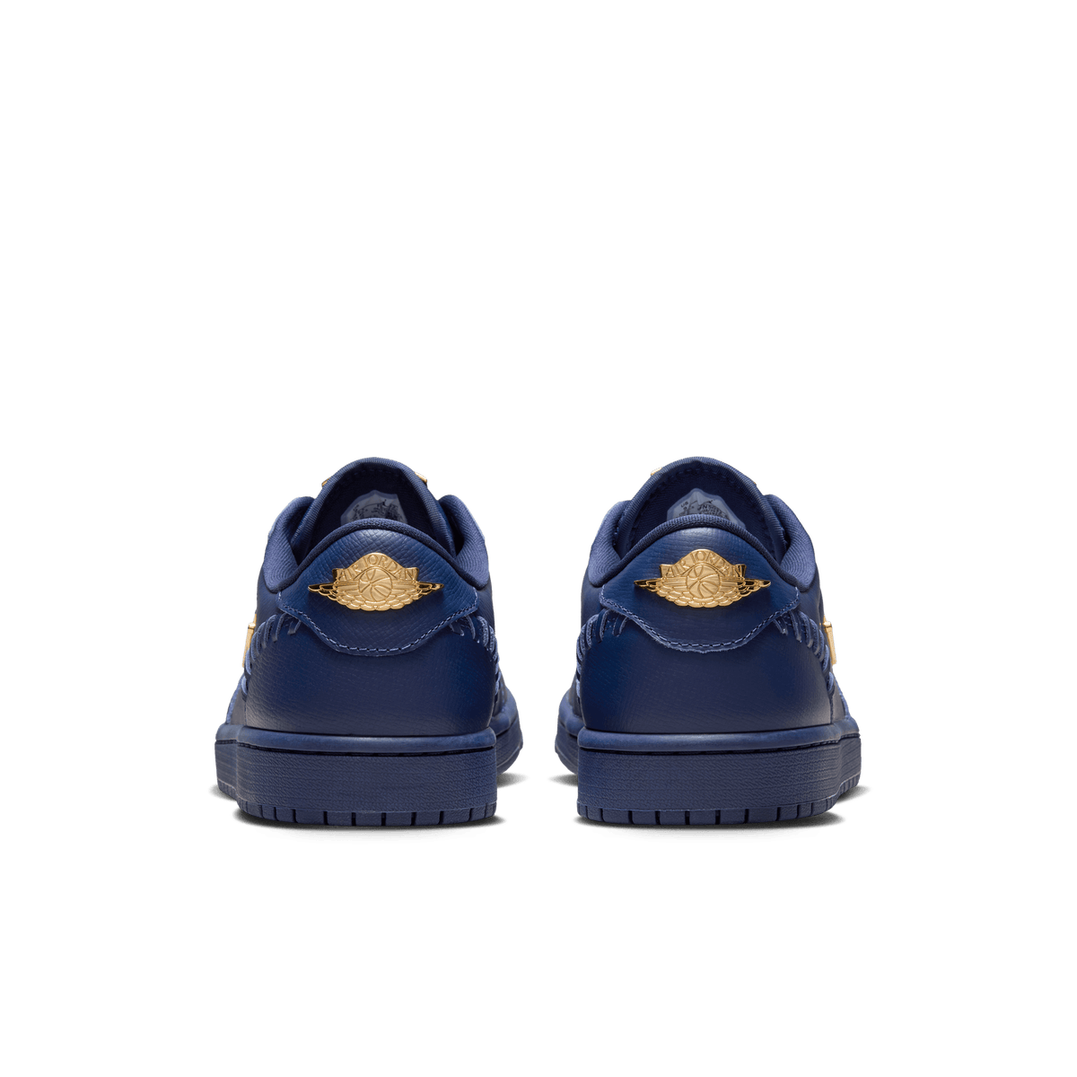 Women's Air Jordan 1 Low Method of Make "Navy Metallic Gold"
