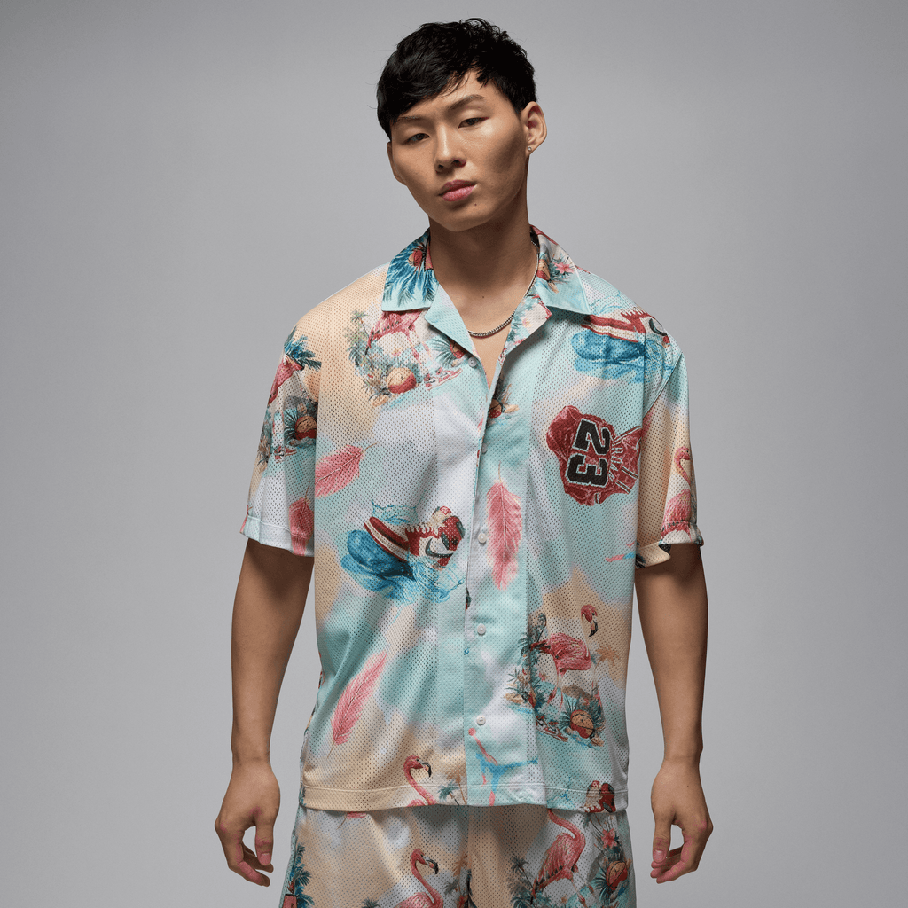 Men's Jordan Essentials Printed Camp Top