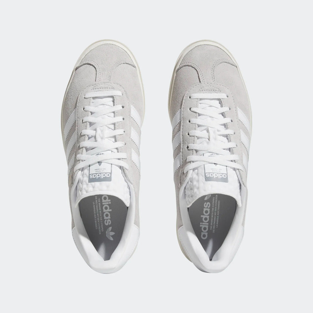 Women's Adidas Gazelle Bold "Grey White"