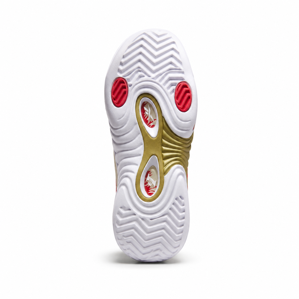 Men's Reebok Allen Iverson's Answer 3 "Vintage Chalk Vector Red"