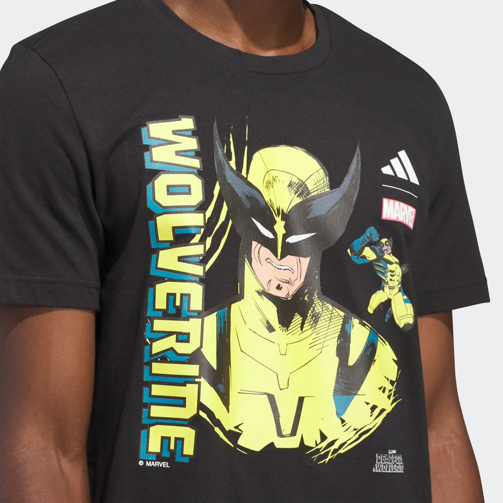 Men's Adidas Marvel Graphic Tee "Wolverine"