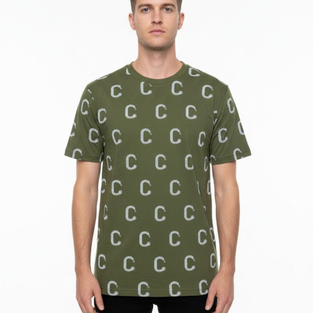 Men's Closet Inc A.O.P T-Shirt (Green)