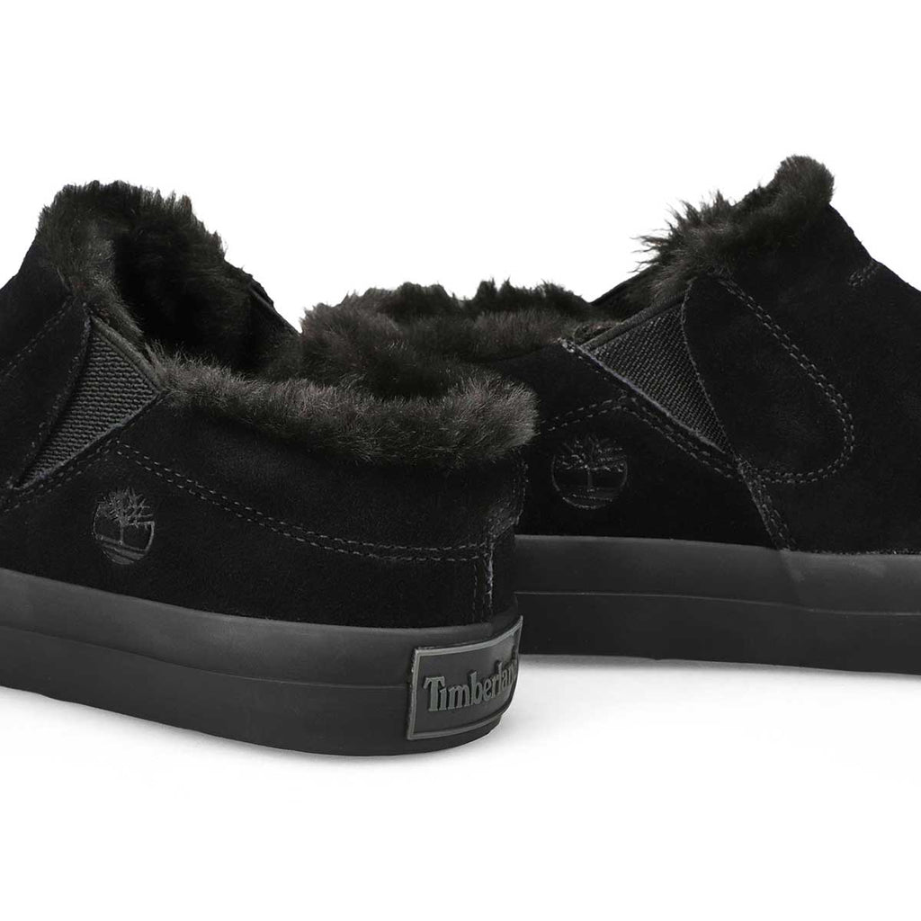 Women's Timberland Premium Skyla Bay 2.0 Low Warm-Lined Mule "Black Suede"